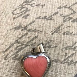 Reversible gemstone heart.